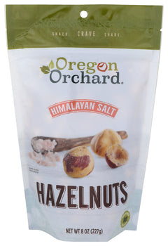 OREGON ORCHARD: Hazelnuts Himalayan Salt, 8 oz