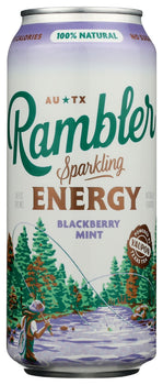 RAMBLER: Drink Enrgy Sprkl Blkbry, 16 fo