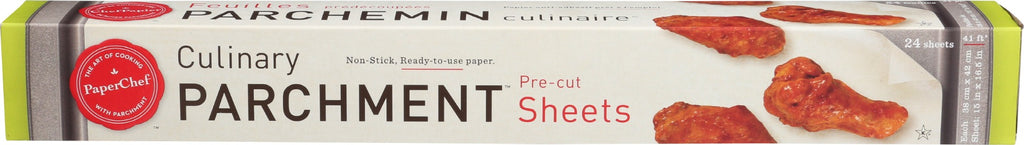 PAPER CHEF: Parchment Pre Cut Sheets, 1 ea