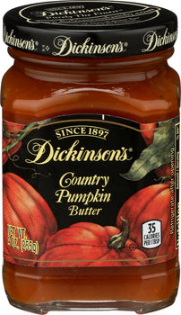 DICKINSON: Country Pumpkin Butter, 9 oz