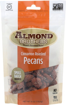 ALMOND BROTHERS: Cinnamon Roasted Pecans, 6 oz