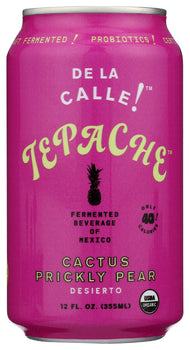 DE LA CALLE: Tepache Cactus Prickly Pear, 12 oz