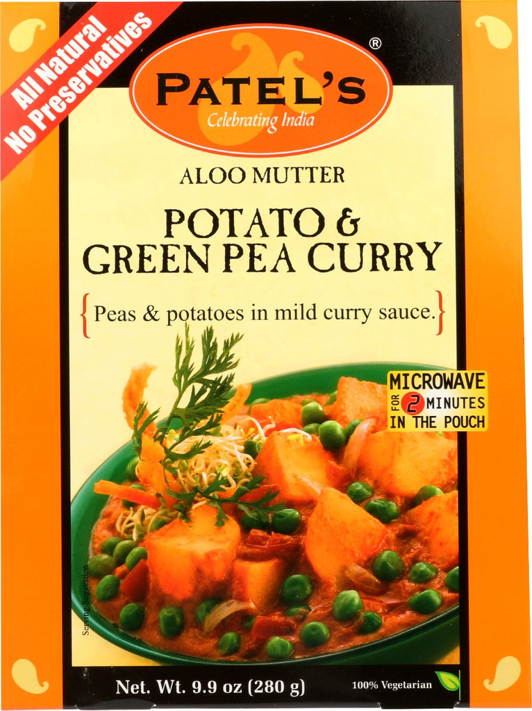 PATEL: Potato and Green Pea Curry, 9.9 oz