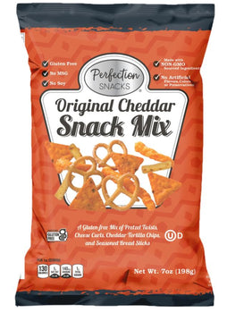 PRETZEL PERFECTION: Original Cheddar Snack Mix, 7 oz