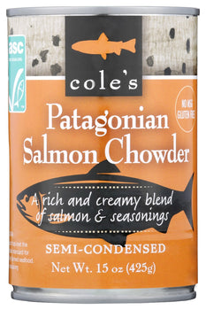 COLES: Patagonian Salmon Chowder Soup, 15 oz