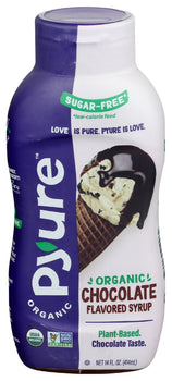 PYURE: Organic Chocolate Syrup Sugar Free, 14 fo