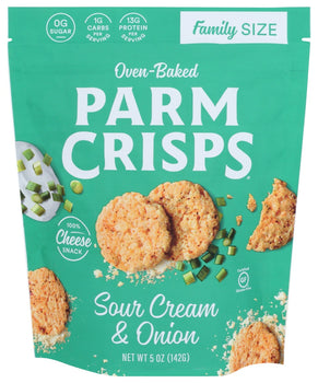 PARM CRISPS: Sour Cream And Onion, 5 oz