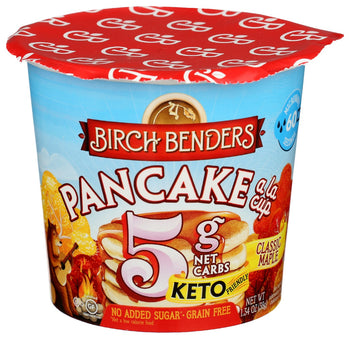 BIRCH BENDERS: Classic Maple Pancake Cup, 1.34 oz