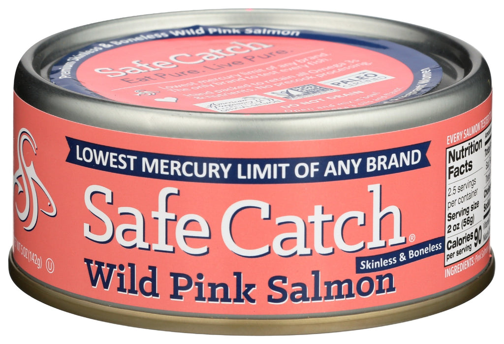 SAFECATCH: Wild Pacific Pink Salmon, 5 oz