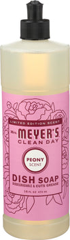 MRS MEYERS CLEAN DAY: Peony Dish Soap, 16 oz