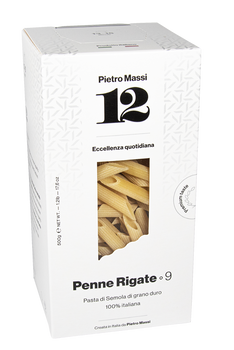 PASTA MASSI: Penne Rigate 9, 16 oz