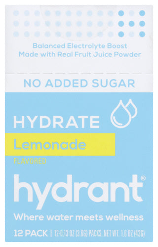 HYDRANT: Hydration Sf Lmnd 12Pc, 12 ea