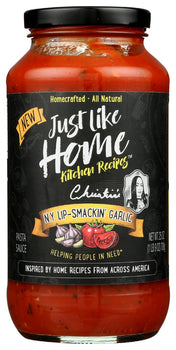 JUST LIKE HOME: Sauce Ny Lip Smckn Garlic, 25 oz