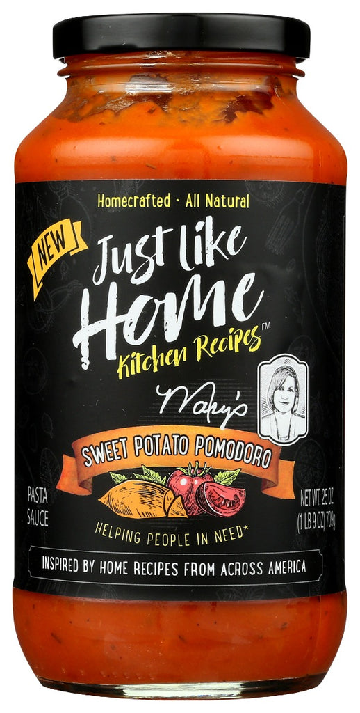 JUST LIKE HOME: Sauce Swt Potato Pomodoro, 25 oz