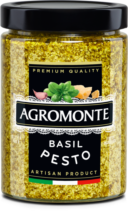 AGROMONTE: Basil Pesto, 7.05 oz