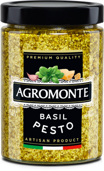 AGROMONTE: Basil Pesto, 7.05 oz