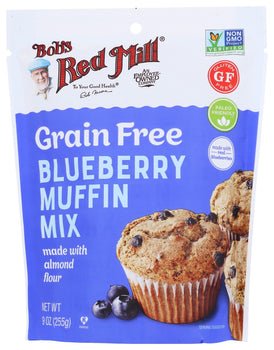 BOBS RED MILL: Mix Muffin Blueberry Grfr, 9 oz