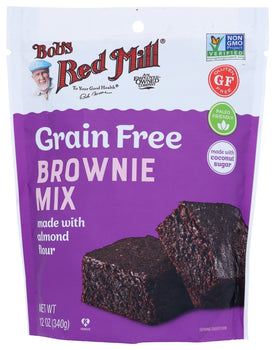 BOBS RED MILL: Mix Brownie Grain Free, 12 oz