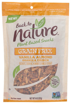 BACK TO NATURE: Granola Vanilla Grn Free, 8 oz
