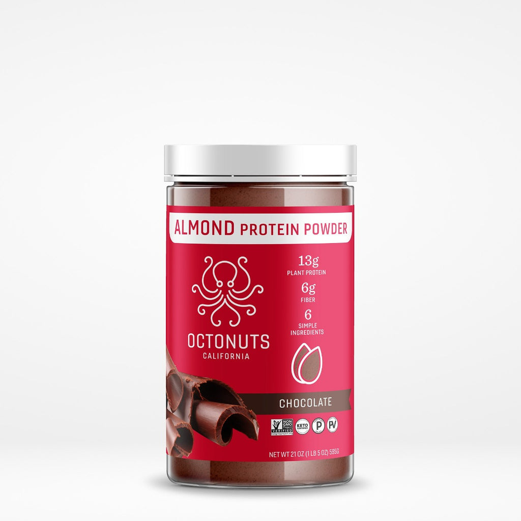 OCTONUTS: Protein Powder Almnd Choc, 21 oz