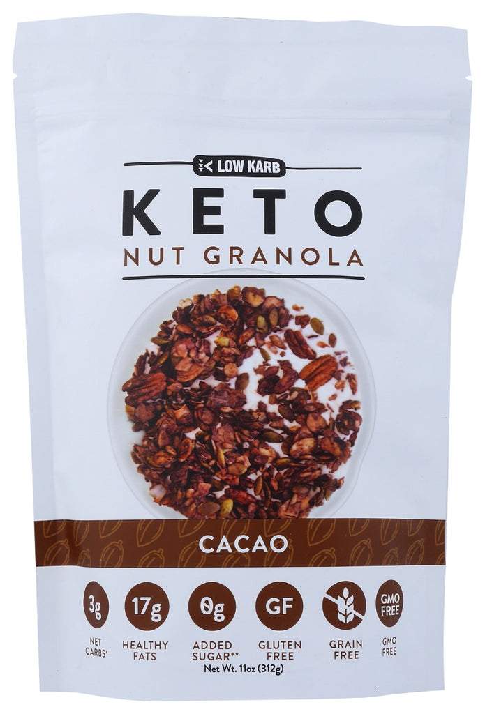 NUTRAIL: Granola Cacao Keto, 11 oz