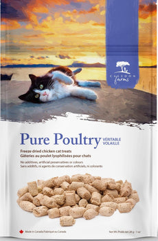 CALEDON FARMS: Pure Poultry Cat Treats, 1 oz