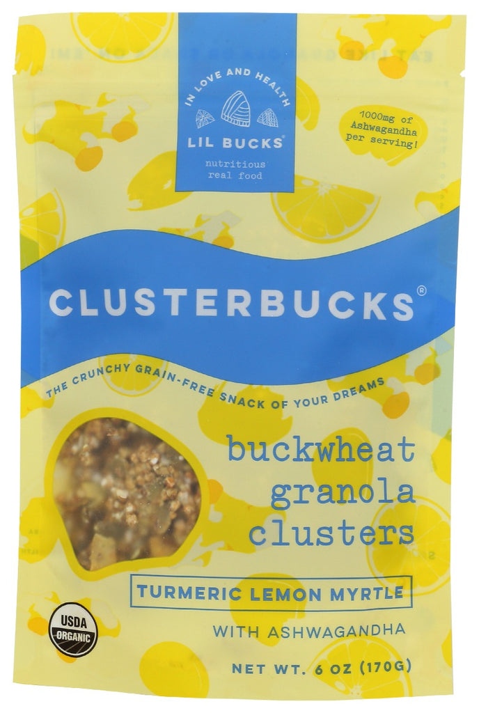 LIL BUCKS: Clusterbucks Turmc Lemon, 6 oz