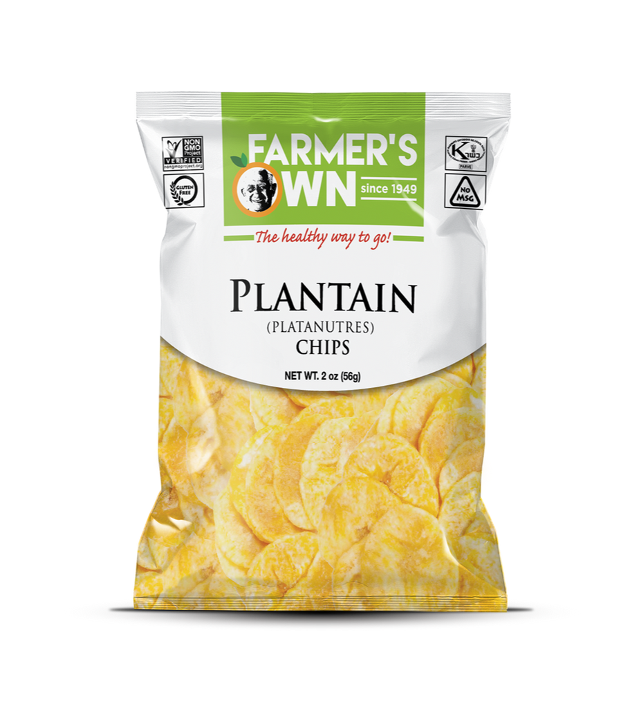 FARMERS OWN: Chips Plantain, 2 oz