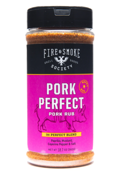 FIRE AND SMOKE: Rub Pork, 16 oz