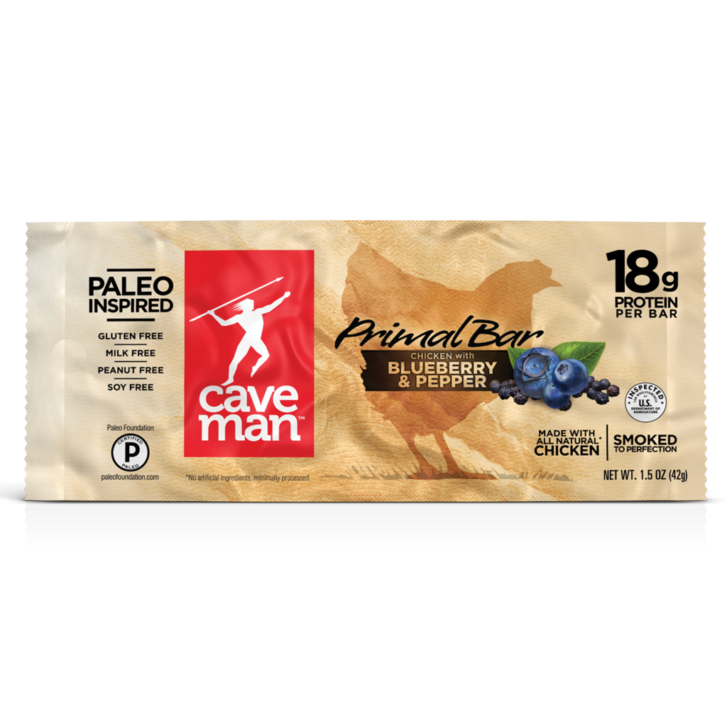 CAVEMAN FOODS: Bar Blueberry Pepper Primal, 1.5 oz