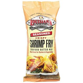 LOUISIANA FISH FRY: Seafood Batter Mix Seasoned Crispy Shrimp Fry, 10 oz