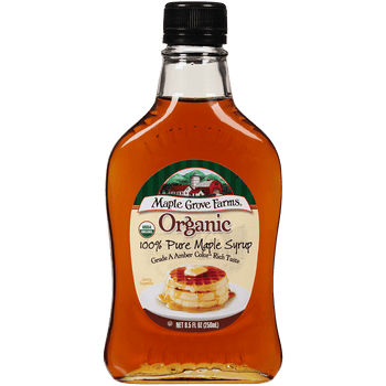 MAPLE GROVE: Syrup Maple Med Amber Bottle, 8.5 oz