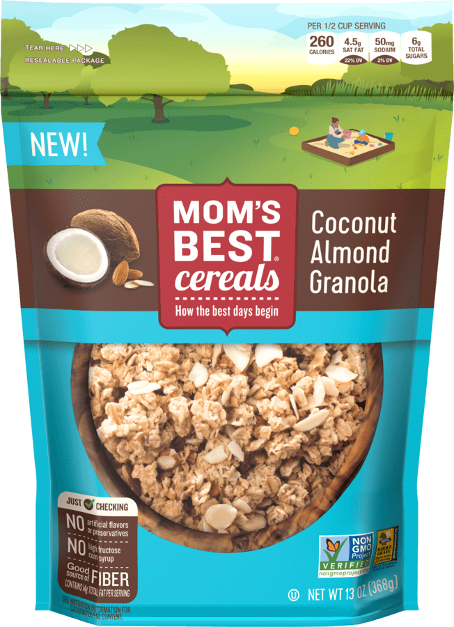 MOMS BEST: Granola Coconut Almond, 13 oz