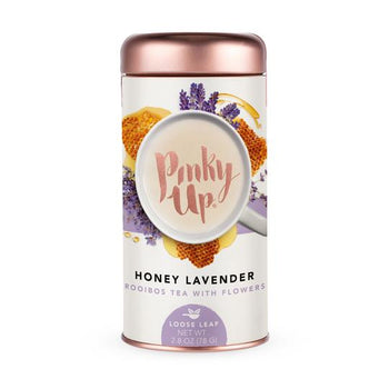 PINKY UP: Tea Honey Lavender Loose Leaf, 2.8 oz