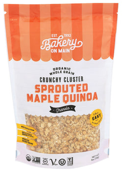 BAKERY ON MAIN: Sprouted Maple Quinoa Granola, 11 oz