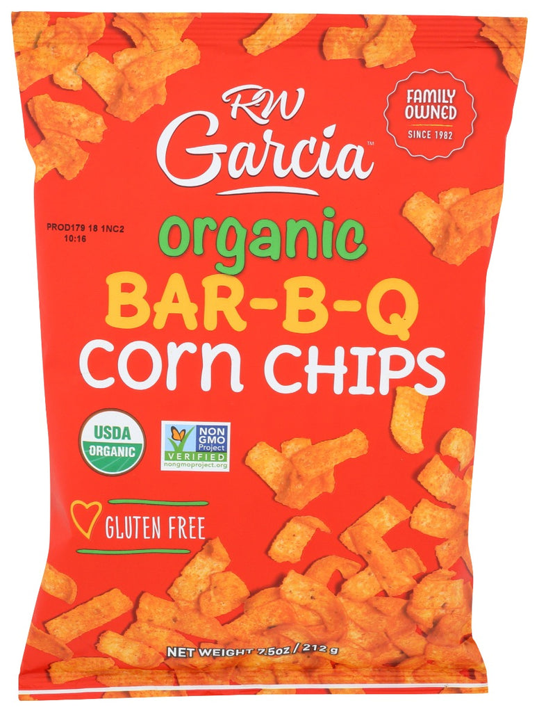 RW GARCIA: Organic Barbq Corn Chips, 7.5 oz