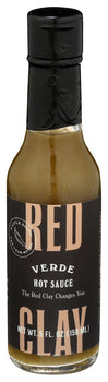 RED CLAY: Verde Hot Sauce, 5 oz