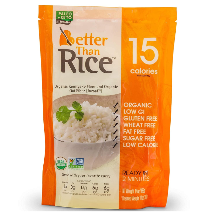 BETTER THAN RICE: Organic Konnyaku Rice, 14 oz