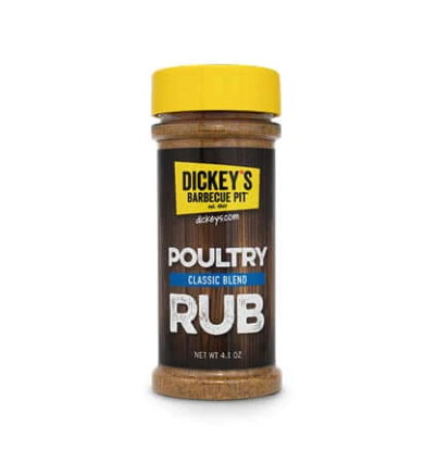 DICKEYS: Poultry Rub Classic Blend, 4.1 oz