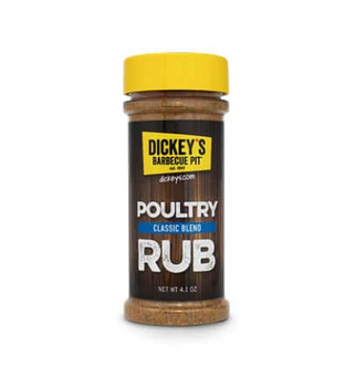 DICKEYS: Poultry Rub Classic Blend, 4.1 oz