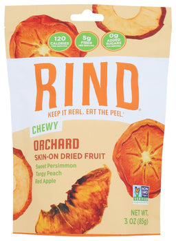 RIND: Orchard Skin On Dried Fruit, 3 oz