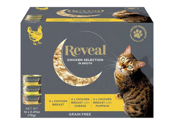 REVEAL: Chicken Selection Cat Food, 12 pk