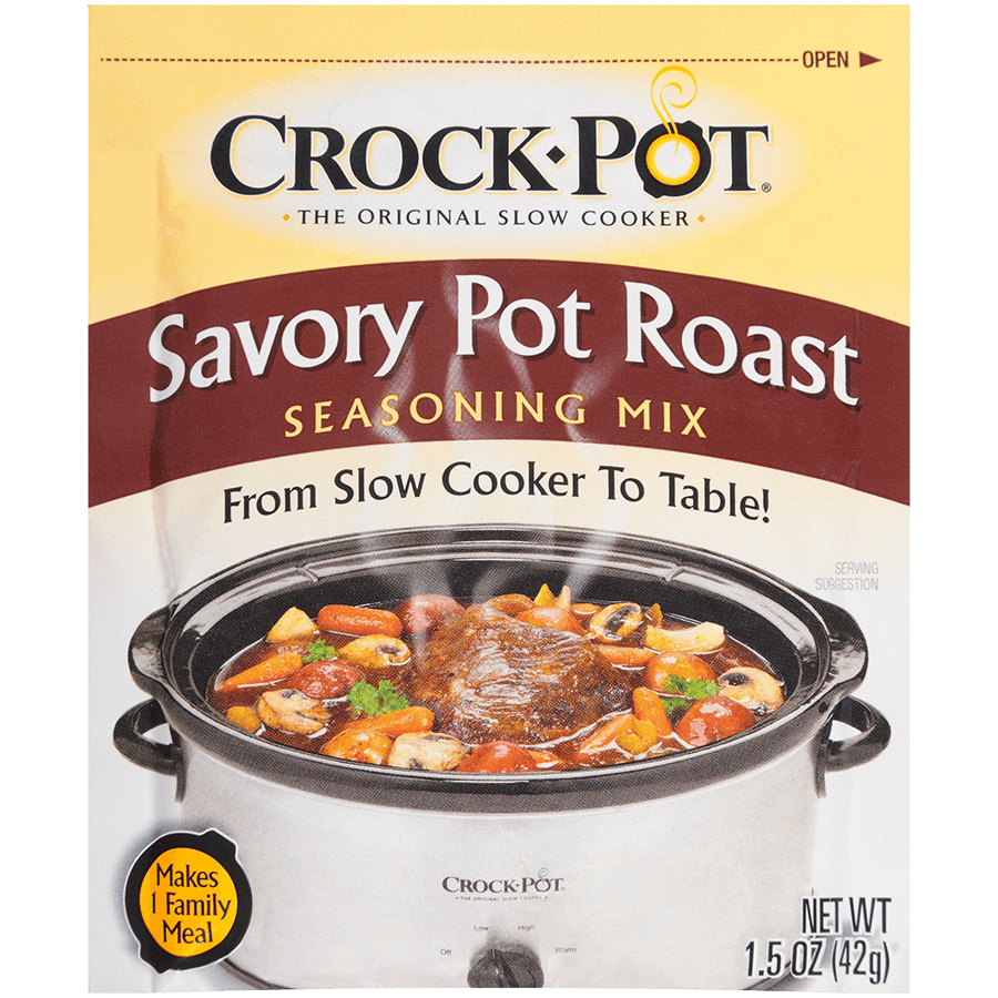 CROCKPOT: Savory Pot Roast Seasoning Mix, 1.5 oz