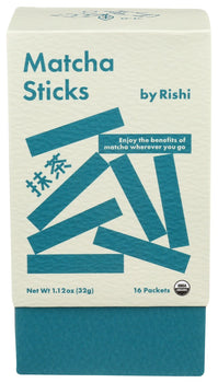 RISHI TEA: Matcha Sticks, 1.12 oz