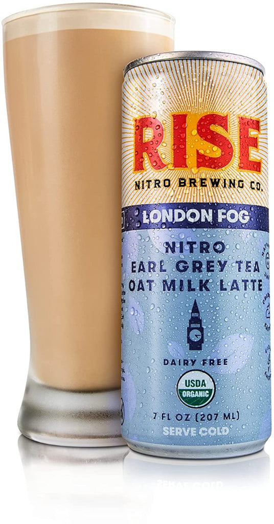 RISE BREWING CO: London Fog Earl Grey Tea Oat Milk Latte, 7 fo