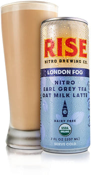 RISE BREWING CO: London Fog Earl Grey Tea Oat Milk Latte, 7 fo