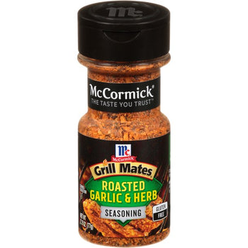 GRILL MATES: Roasted Garlic and Herb Seasoning, 2.75 oz