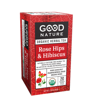 GOOD NATURE: Organic Rose Hips and Hibiscus Tea, 50 gr