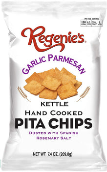 REGENIES: Garlic Parmesan Pita Chips, 7.4 oz