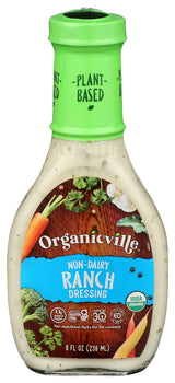 ORGANICVILLE: Non Dairy Ranch Dressing, 8 fo